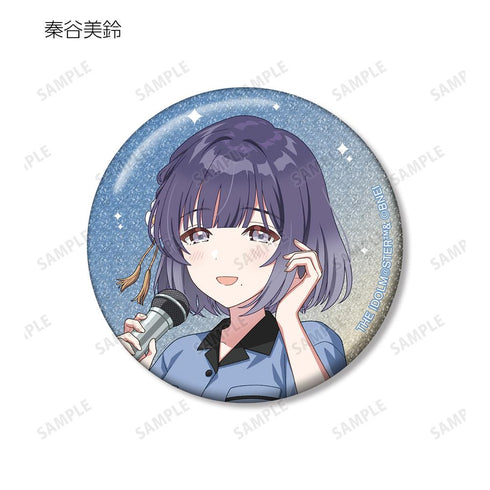 『学園アイドルマスター』描き下ろし ボウリングシャツver. トレーディンググリッター缶バッジ(単位/BOX)